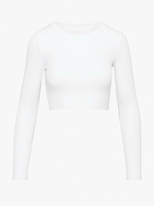 Aritzia Wilfred Free Go-To Cropped Longsleeve